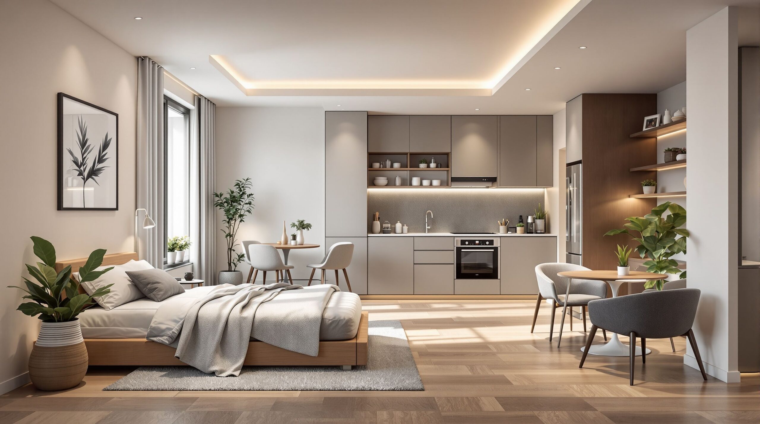 Studio Apartment Showcase