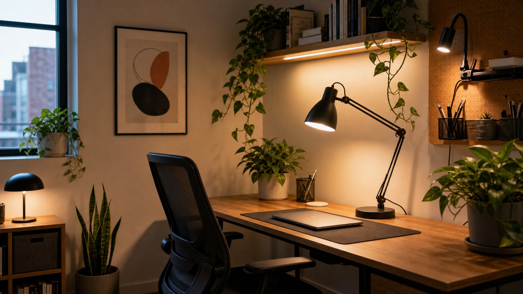 Photorealistic apartment interior for How to Improve task lighting Lighting Without Rewiring Your Apartment